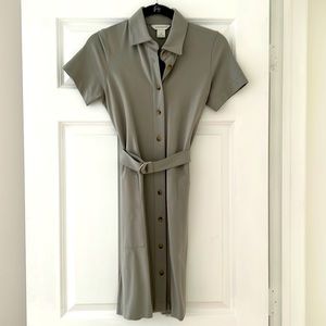 Button down Knit Dress